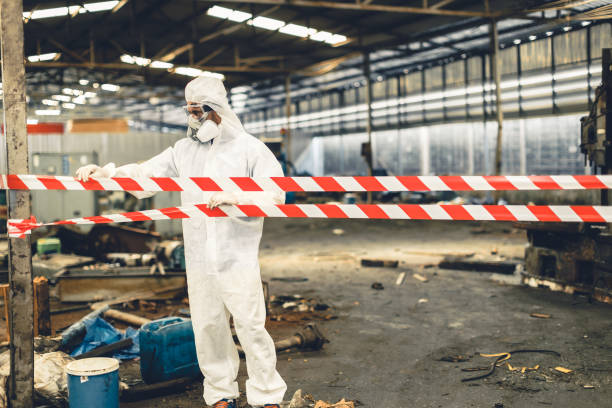 Professional Hoarding Cleanup technician working in Wilmington, OH